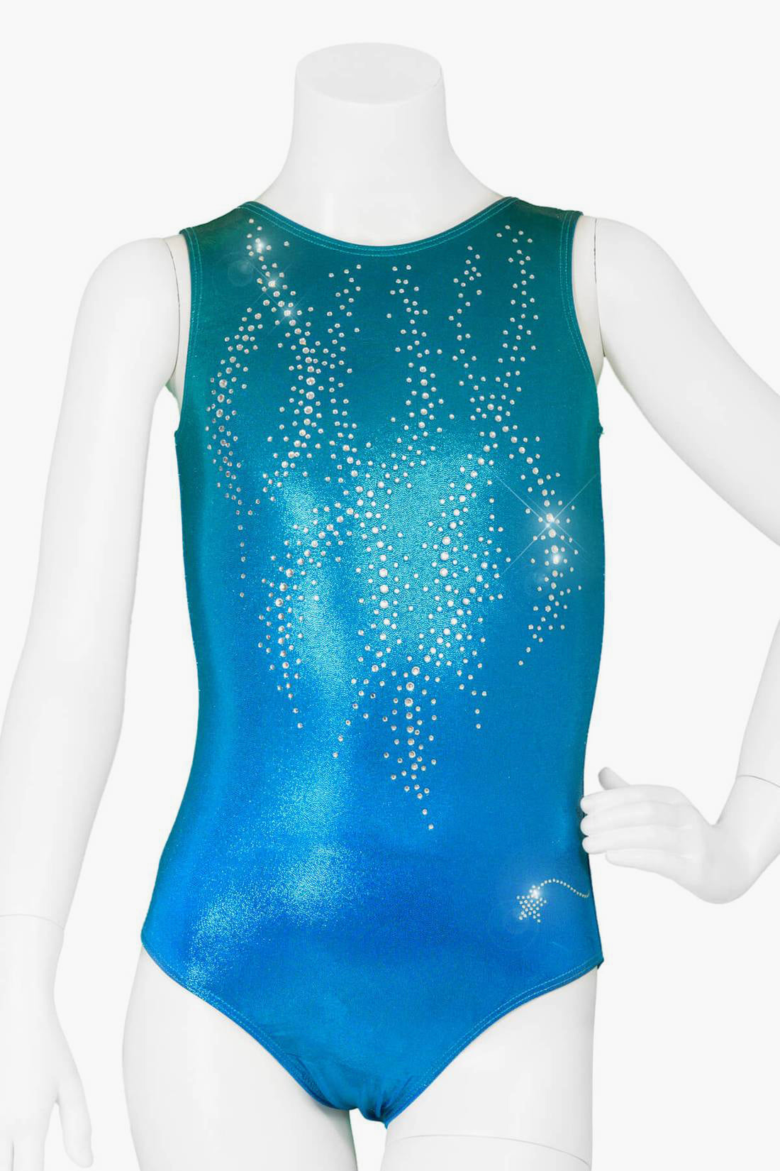 Destira Figure Eight Girls Leotard - Gymnastics Dance Ballet Performance Wear for Kids & Toddlers - Perfect for Competitions, Recitals & Practice