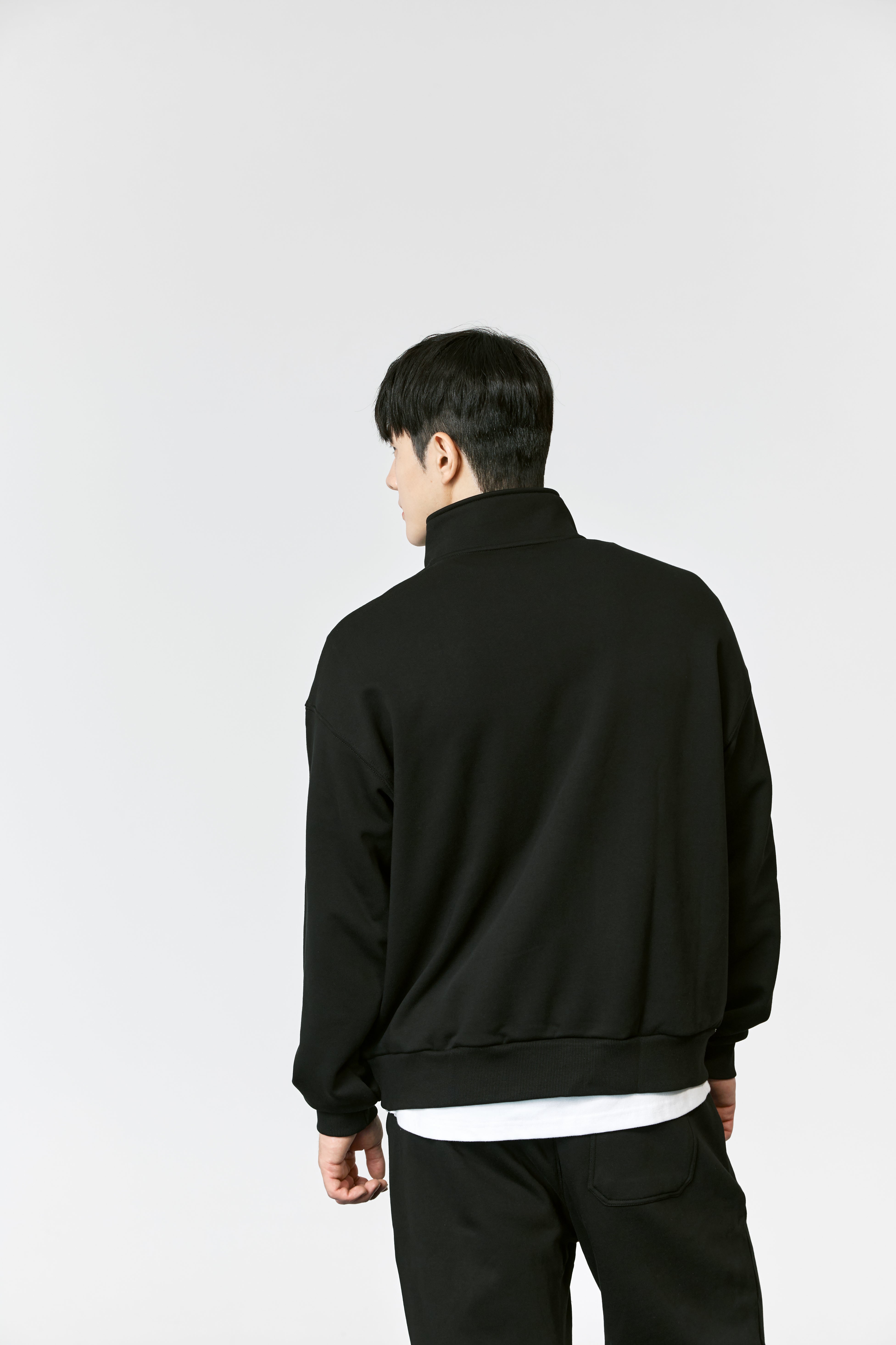 French Terry Half Zip Up Sweatshirt for Men & Women - Soft Casual Pullover Hoodie for Gym, Running, and Everyday Wear