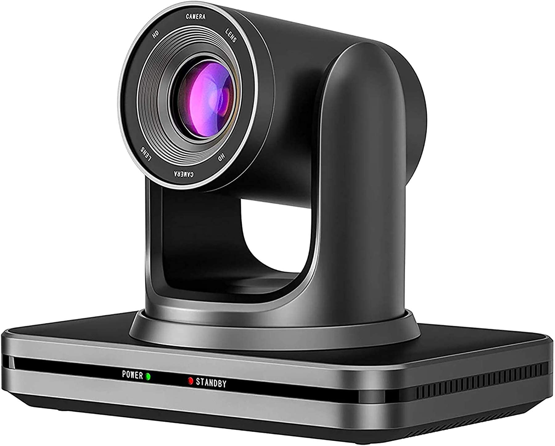 4K PTZ Camera with 3X Optical Zoom - USB Webcam for Live Streaming on OBS, YouTube & Zoom - Professional Conference Camera for Business Meetings, Church Services & Government Presentations - Ideal for Video Conferencing, Webinars & Online Education