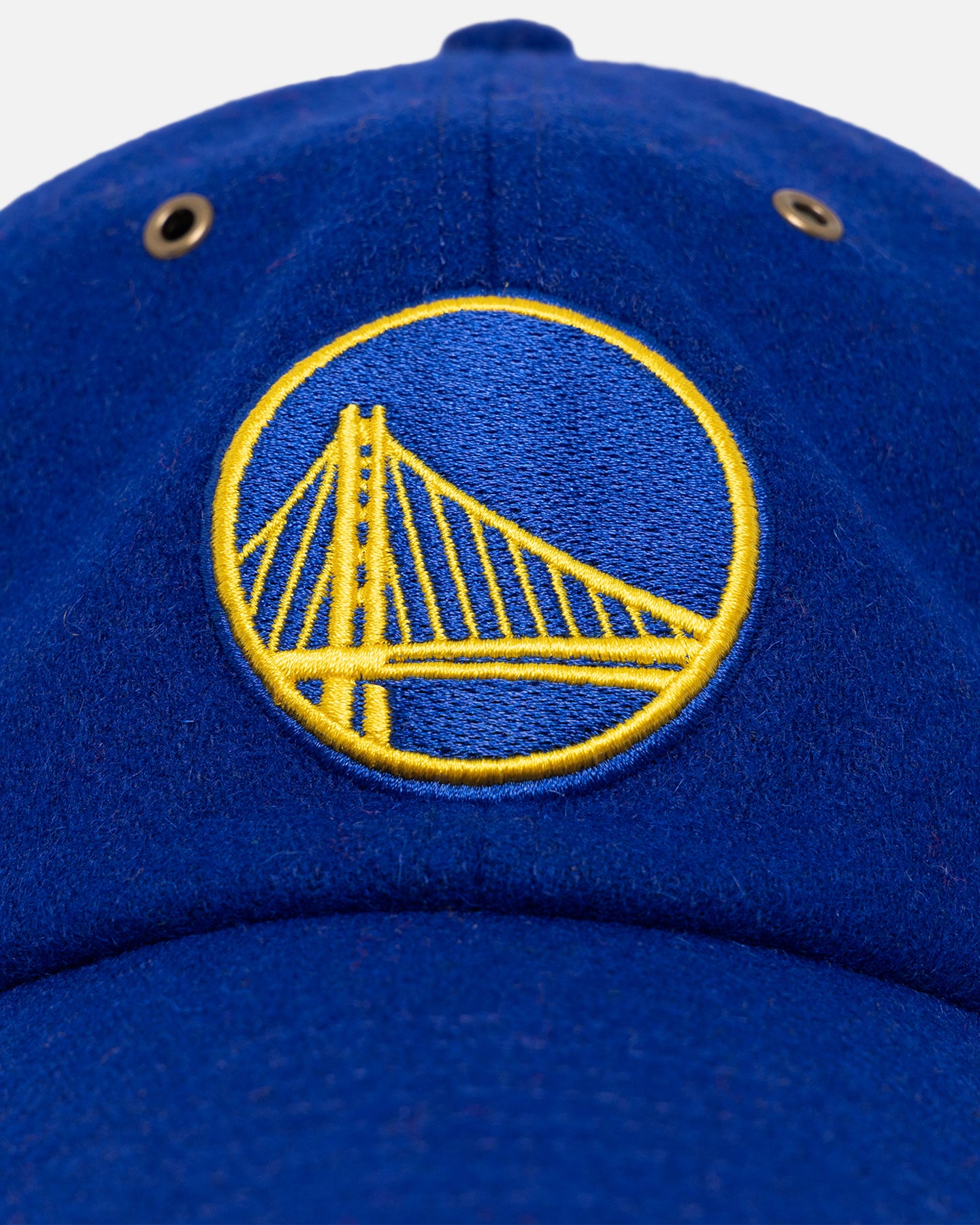 47 Brand Golden State Warriors Wooly Clean Up Strapback Royal - Official NBA Snapback Hat for Men & Women - Perfect for Basketball Games, Streetwear & Casual Outfits