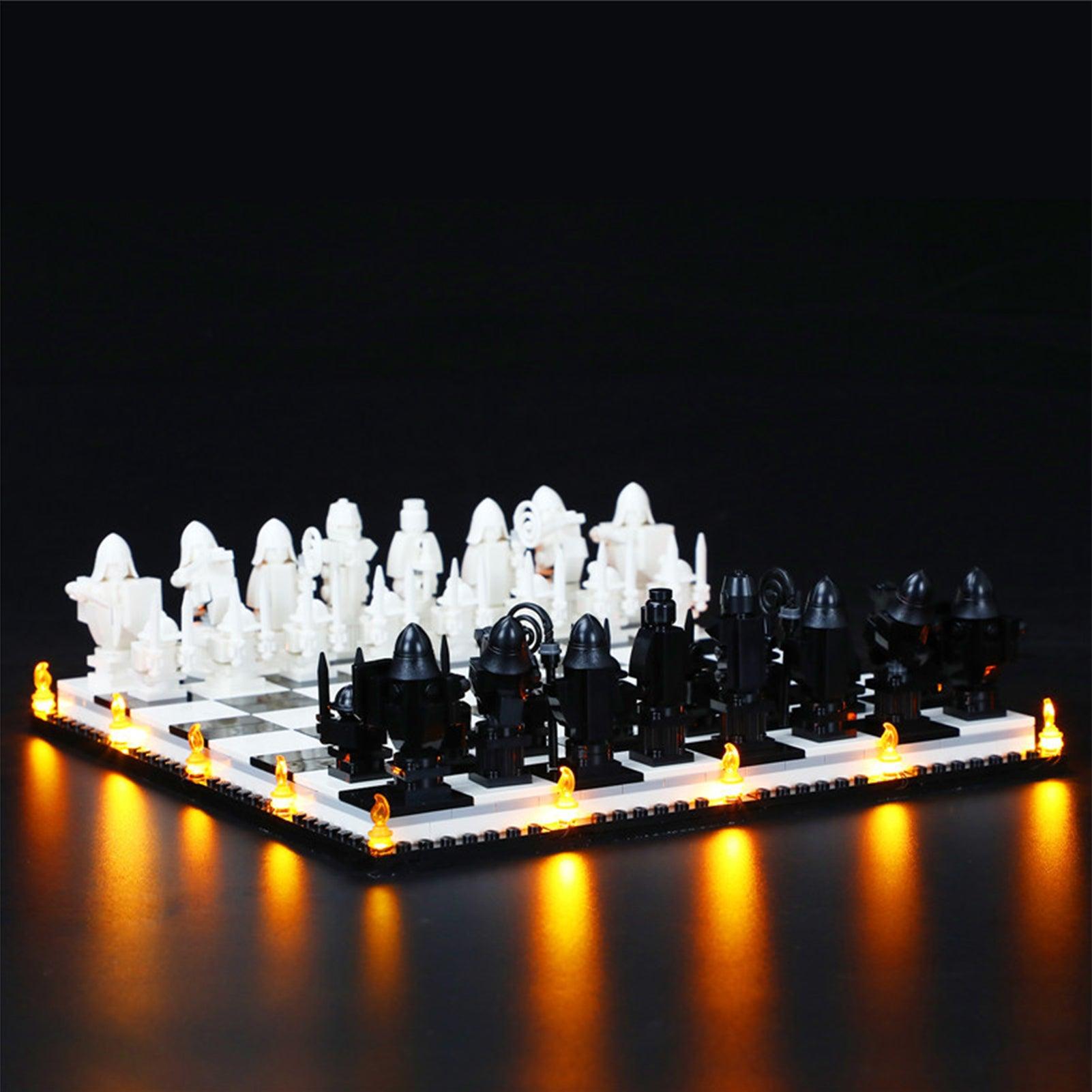 LEGO Harry Potter Hogwarts Wizard's Chess 76392 Light Kit - LED Lighting Set for LEGO Sets | Perfect for Display & Nighttime Play