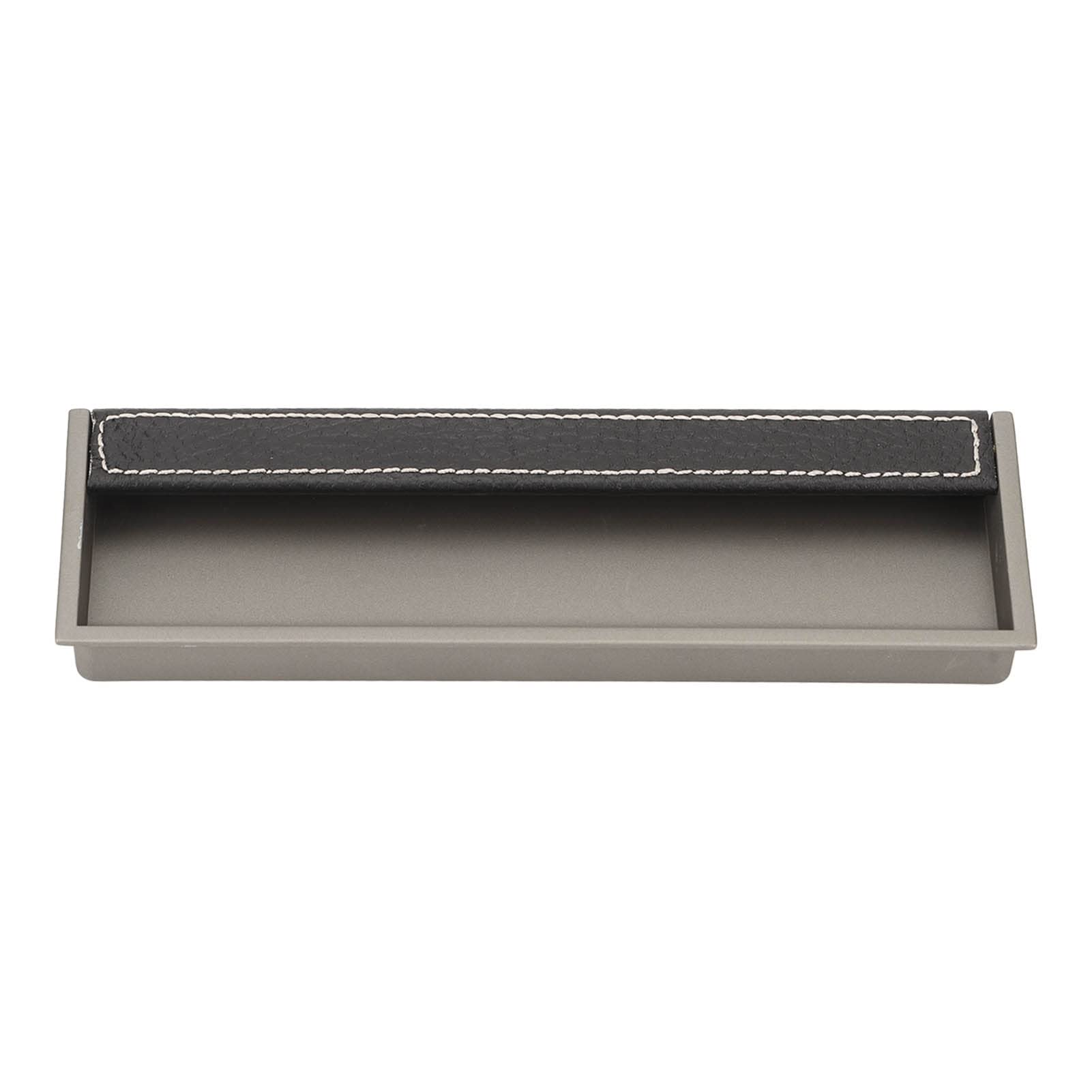Black Sliding Cabinet Door Handle - Wardrobe & Drawer Pulls for Kitchen, Bedroom & Closet Organization | Durable Embedded Hardware for Smooth Operation