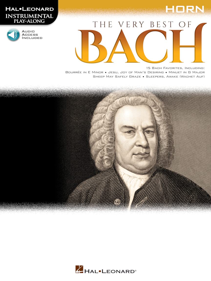 Best of Bach: Instrumental Play-Along Music for Horn Players | Classical Music Practice & Performance