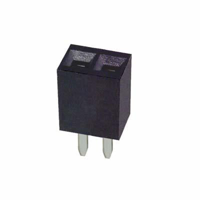 Female Header Receptacle 1x2 Pin Connector - 2 Contacts Single Row PCB Header for DIY Electronics & Circuit Board Projects | Perfect for Arduino, Raspberry Pi & Prototyping