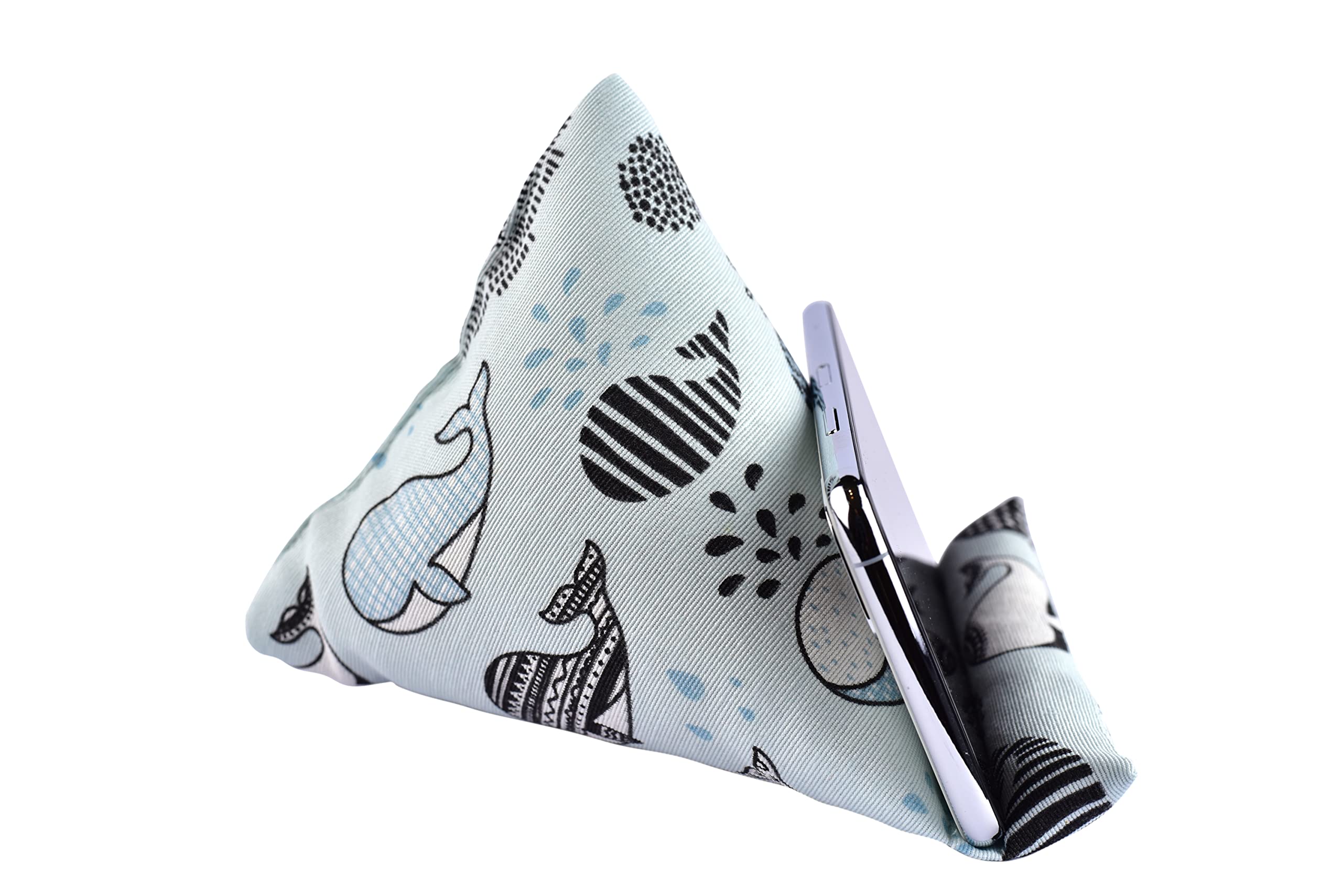 Handmade Phone Pillow Stand for iPhone & Smartphones - Home & Office Use