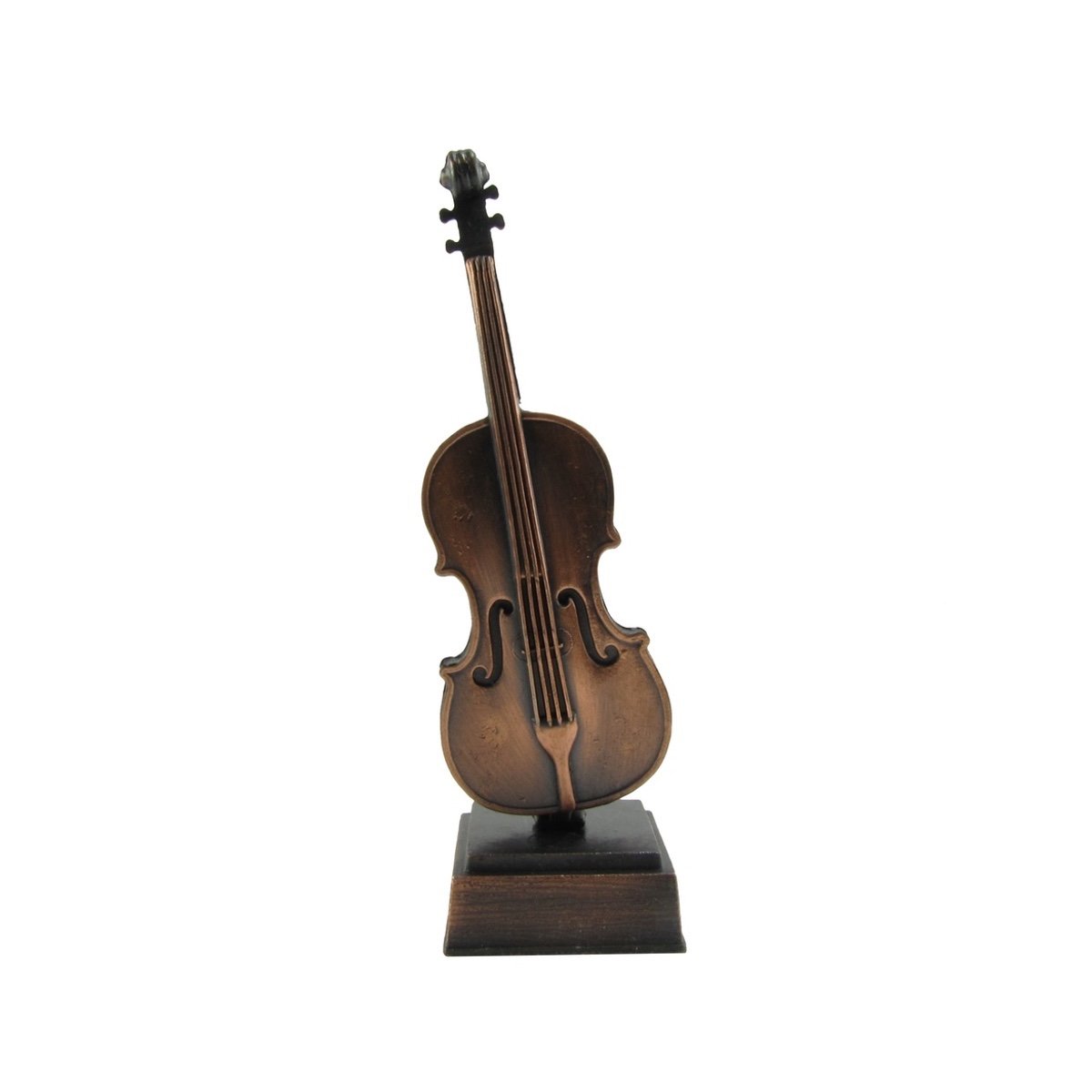 Treasure Gurus Miniature Violin Metal Pencil Sharpener - Unique Desk Accessory & Musical Gift for Violinists - Perfect for Office, School & Music Lovers