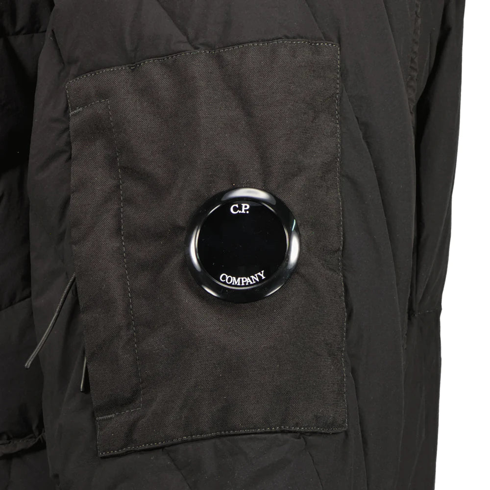 CP Company Down Monobloque Lens Jacket - Waterproof Winter Coat for Men, Lightweight Puffer Jacket with Reflective Lenses - Perfect for Urban Commuting & Outdoor Adventures
