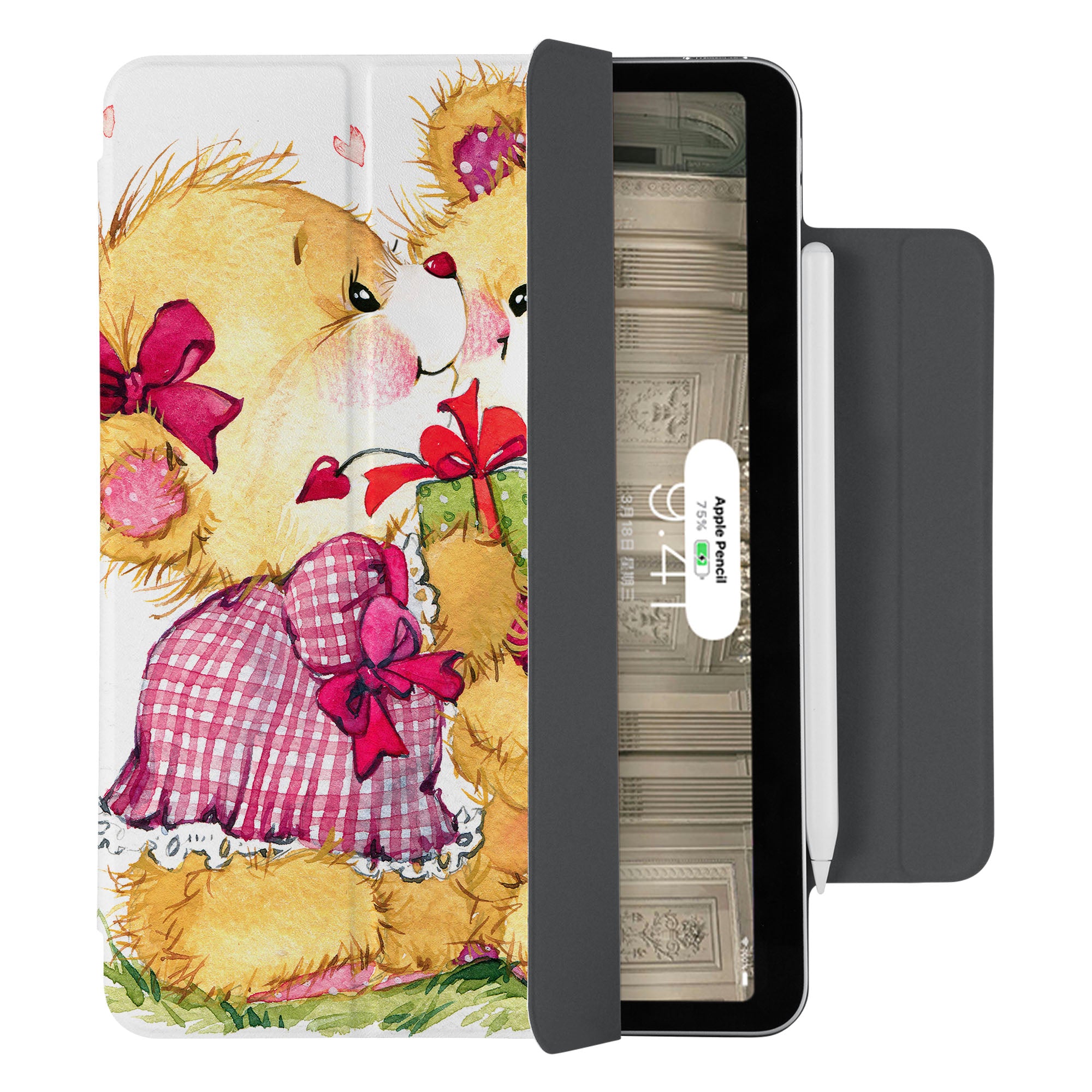 Premium SlimFit Case for iPad - Ultra Thin & Lightweight Protective Cover - Perfect for Work, Travel, and Everyday Use