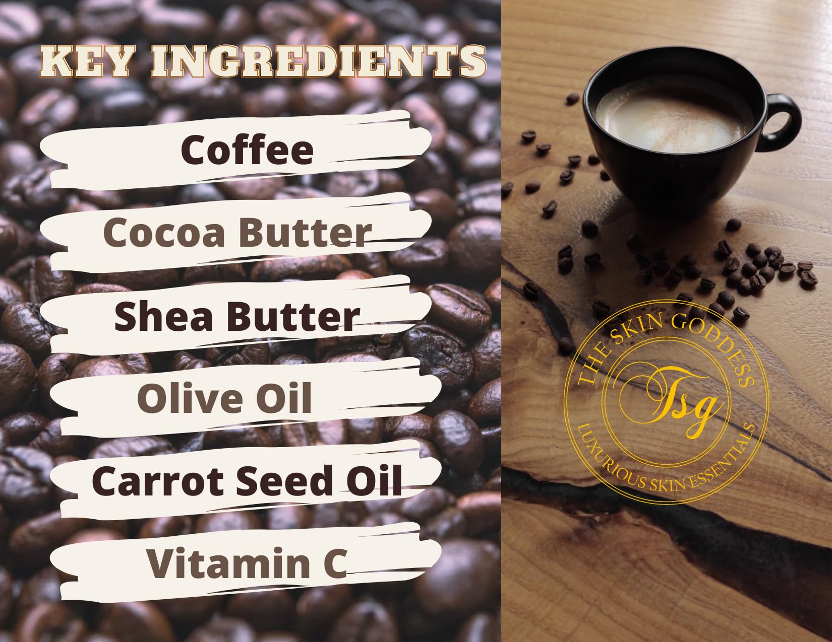 Organic Coffee Cocoa Body Butter - SPF Moisturizing Hand & Body Lotion (200ml) for Dry Skin Care | Perfect for Daily Hydration & Sun Protection