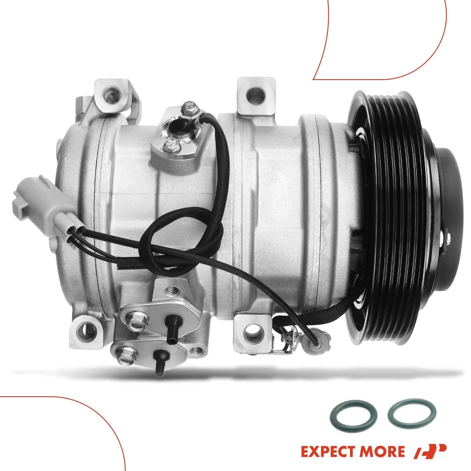 Premium AC Compressor with Clutch for 2000-2005 Toyota Celica 1.8L - High-Performance Replacement Part for Smooth Cooling in Summer Driving