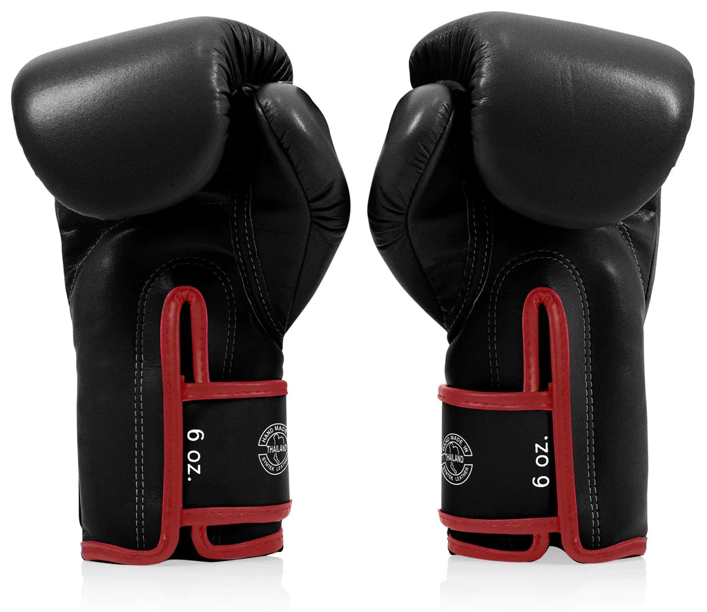 Fairtex BGV14 Muay Thai Boxing Gloves for Training & Sparring - Premium Leather Kickboxing Gloves for Men & Women - Ideal for MMA, Fitness, and Martial Arts Practice