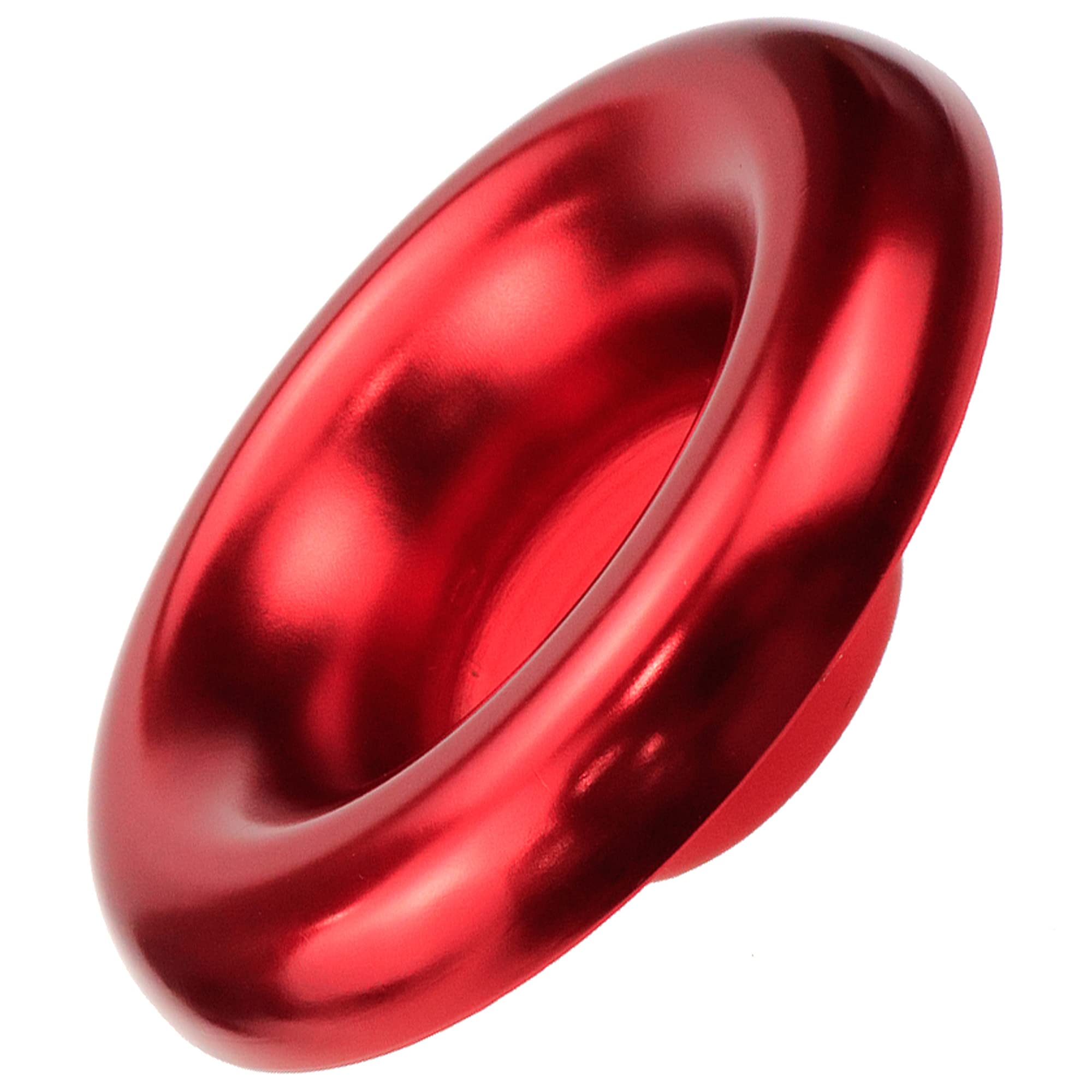 Modengzhe 3.5-Inch Aluminum Velocity Stack Air Intake Adapter - High Performance Bellmouth Type Intake Horn for Carburetor & Motorcycle (Red) - Perfect for Racing, Custom Builds & Airflow Enhancement