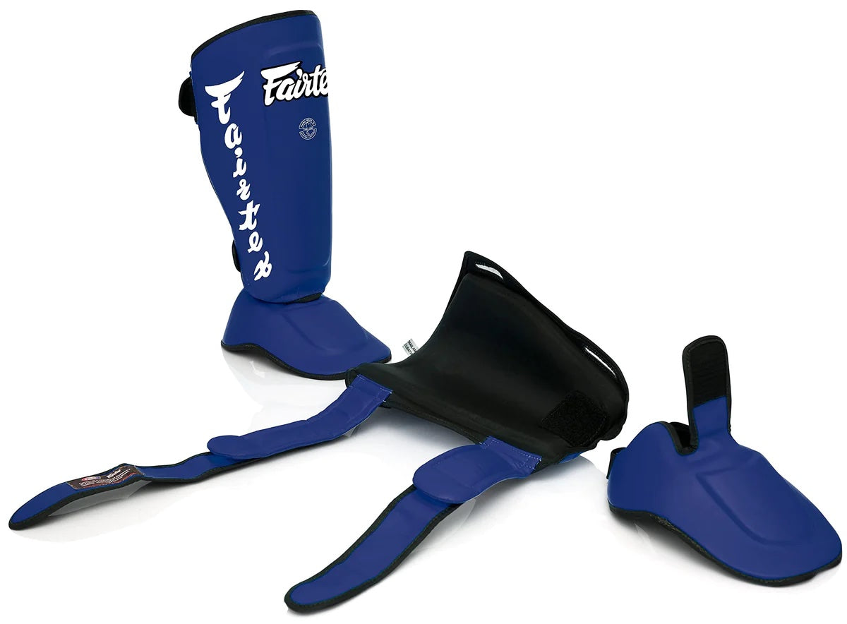 Fairtex SP7 Detachable Muay Thai Shinguards - Premium MMA Kickboxing Protective Gear for Training & Competition