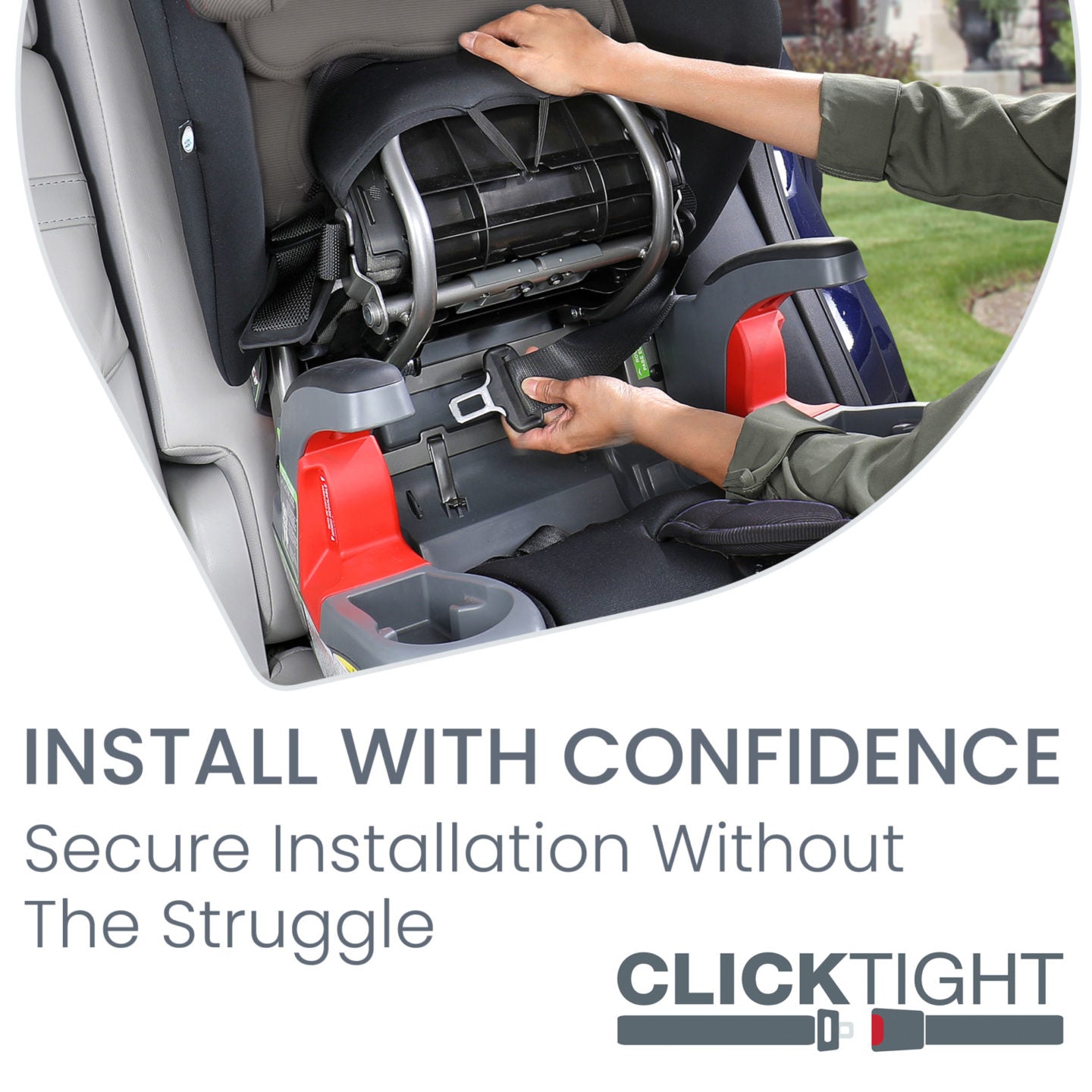Britax Grow With You ClickTight Harness 2 Booster Car Seat - Safe & Adjustable for Toddlers to Big Kids - Perfect for Road Trips & Daily School Commute