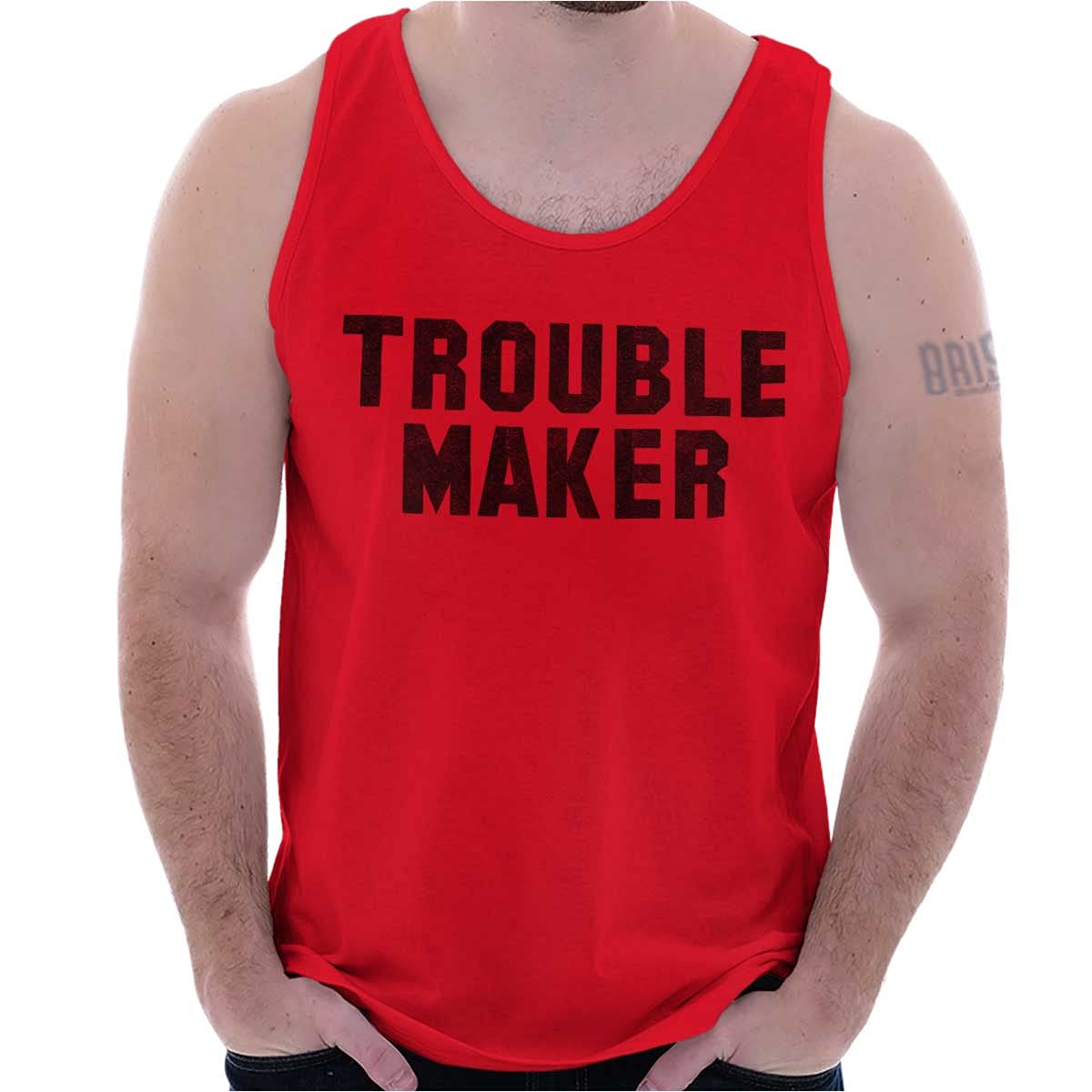 Rebel College Party Tank Top for Men & Women | Trendy Graphic Tee for Casual Wear, Night Out & Campus Events