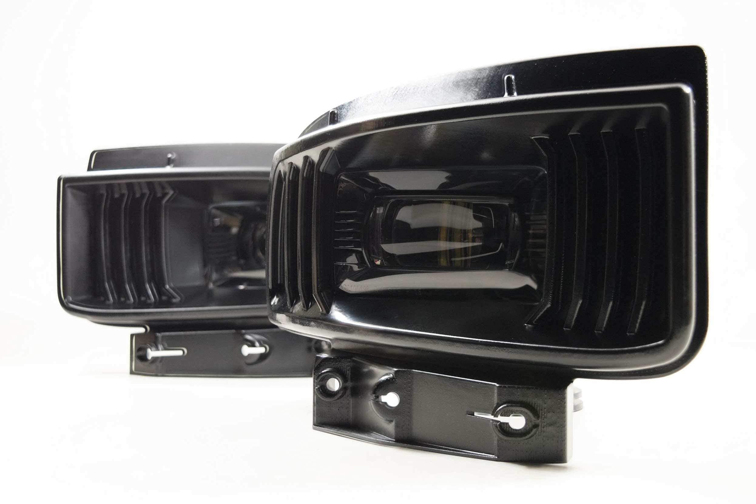 2005-2013 C6 Corvette LED Fog Light Kit - High Performance Replacement Headlights for Improved Visibility in Rain & Night Driving