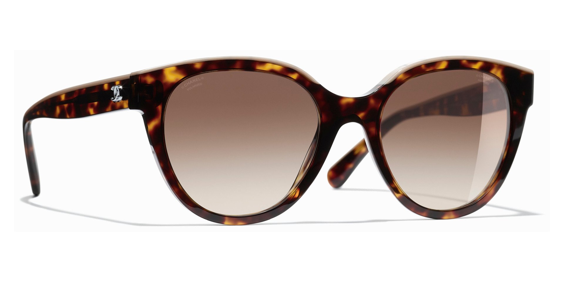 Dark Tortoise & Beige/Brown
