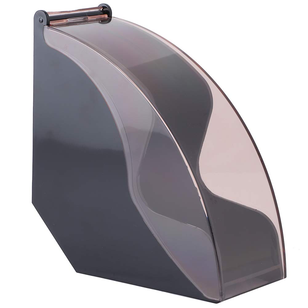 Dust-Proof Large Capacity Coffee Filter Paper Holder & Dispenser Rack - Tapered Storage Box for Home Kitchen Accessories | Perfect for Espresso, Drip Coffee & French Press Brewing