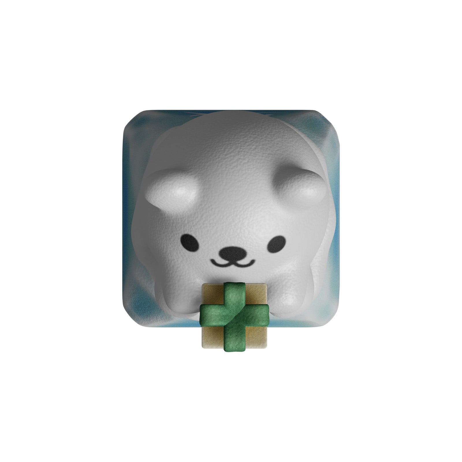 HX3D Custom Keycap - Polar Bear Holiday Collection for Mechanical Keyboards - Perfect for Christmas Gifts & Gaming Setups