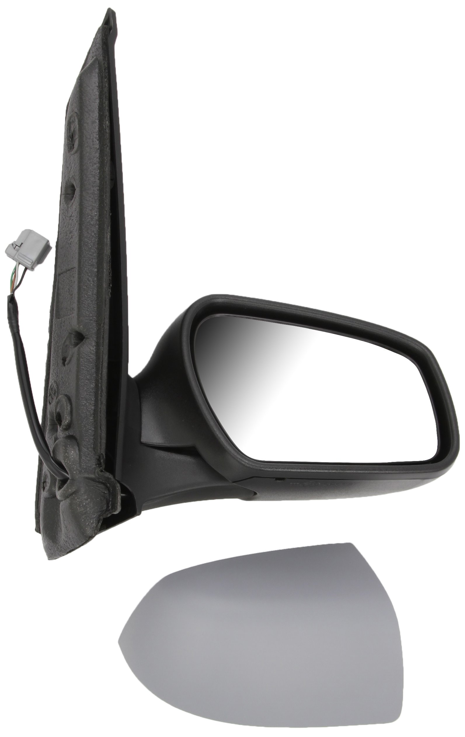 Alkar 9240399 Complete Electric Heated Convex Mirror for Trucks & Vehicles - Weatherproof Outdoor Safety Mirror with Prime Coating for Blind Spot Visibility in Parking & Reversing