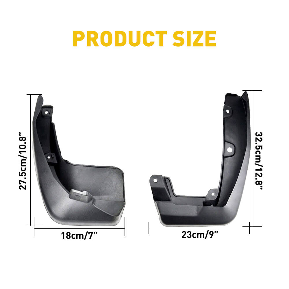 4 Pcs Front & Rear Splash Guard Mud Flaps for 2017-2021 Honda CR-V | Durable Car Mudguards | Perfect for Off-Roading & All-Weather Protection