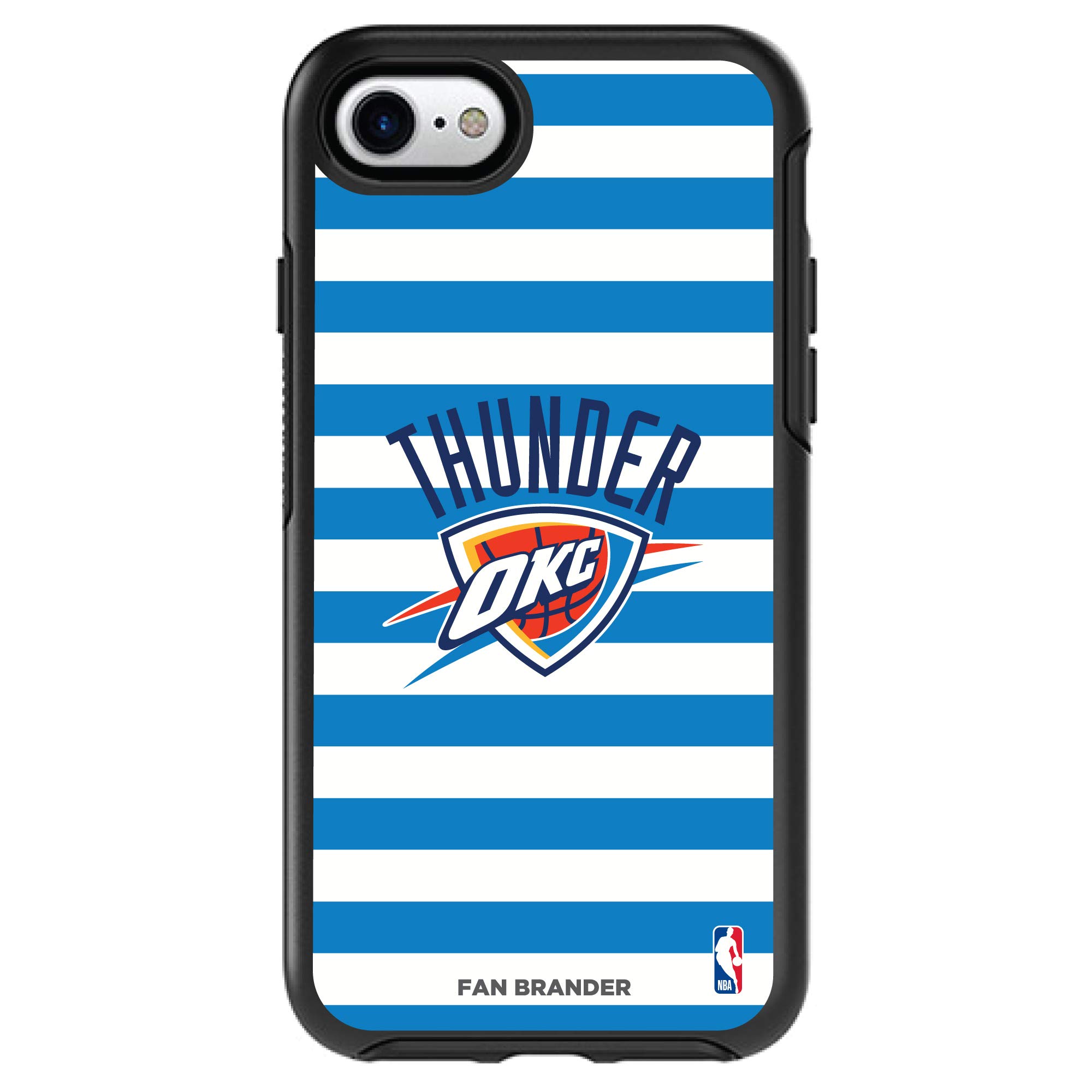 NBA OtterBox Symmetry iPhone Case - Stripes Design for Sports Fans