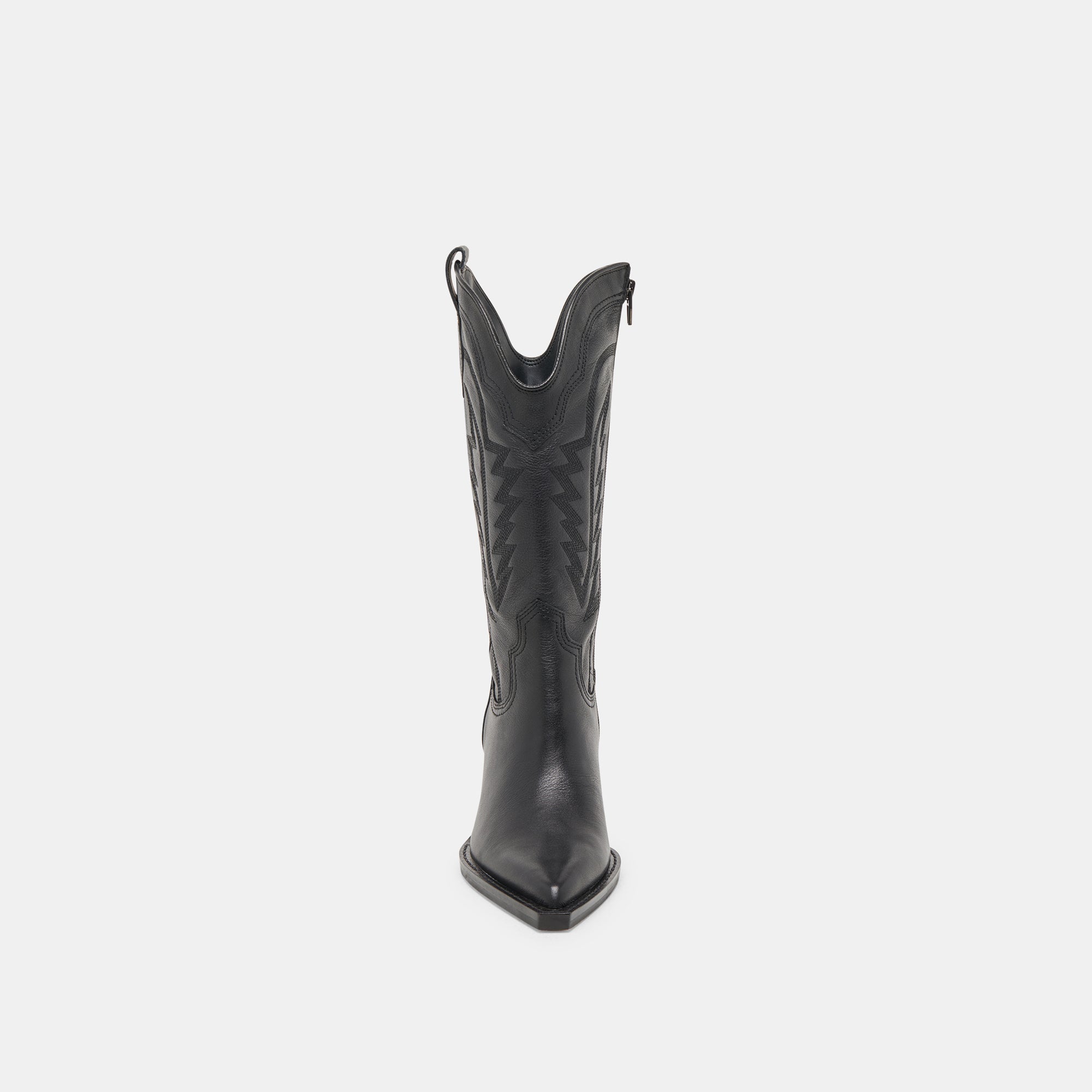 RYLAND Wide Calf Boots for Women - Black Leather Knee High Boots for Comfort & Style | Perfect for Work, Casual Wear & Outdoor Activities