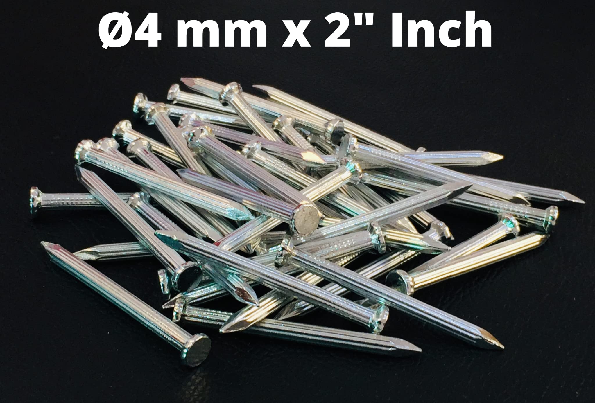Star Quick Links™ 1.5 Inch Concrete Nails - 120 Pack High Carbon Steel Multipurpose Nails for Masonry, Wood & Drywall - Perfect for Construction, DIY Projects & Home Repairs