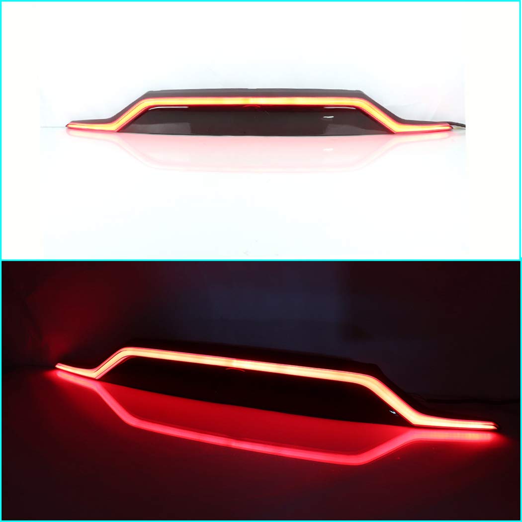 2019-2021 Toyota RAV4 Super Bright LED Brake Lights - 1PC Rear Tail Light Bar with Turn Signals & Bumper Reflector | Enhanced Night Visibility & Safety Driving