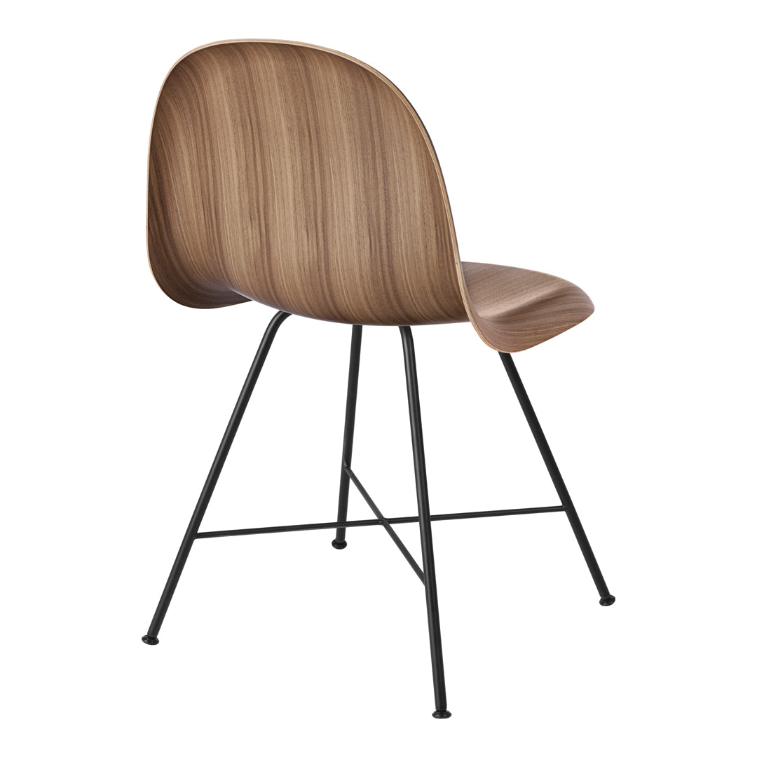 Gubi 3D Dining Chair with Center Base - Modern Kitchen & Dining Room Furniture for Home & Restaurant Use