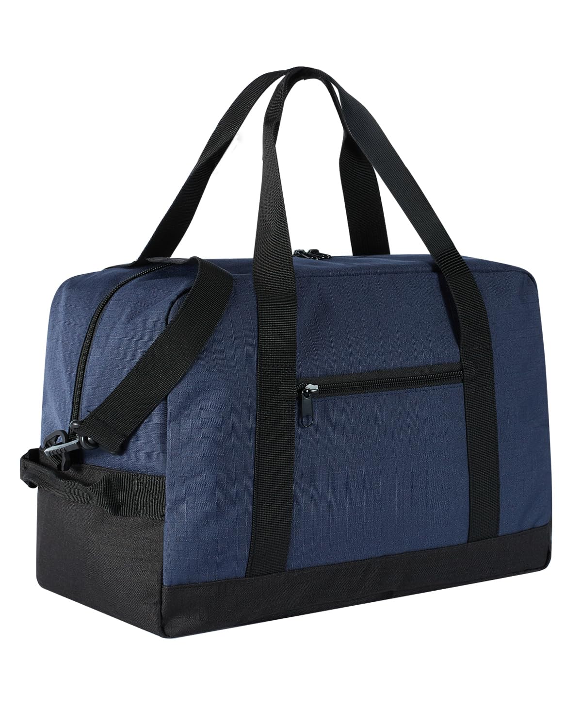 14 Inch Small Gym Bag & Mini Duffel Bag - Lightweight Carry On for Travel, Sports & Workout - Compact Duffle Bag for Men & Women (Navy Blue) - Perfect for Gym, Yoga, Weekend Trips & Sports Activities