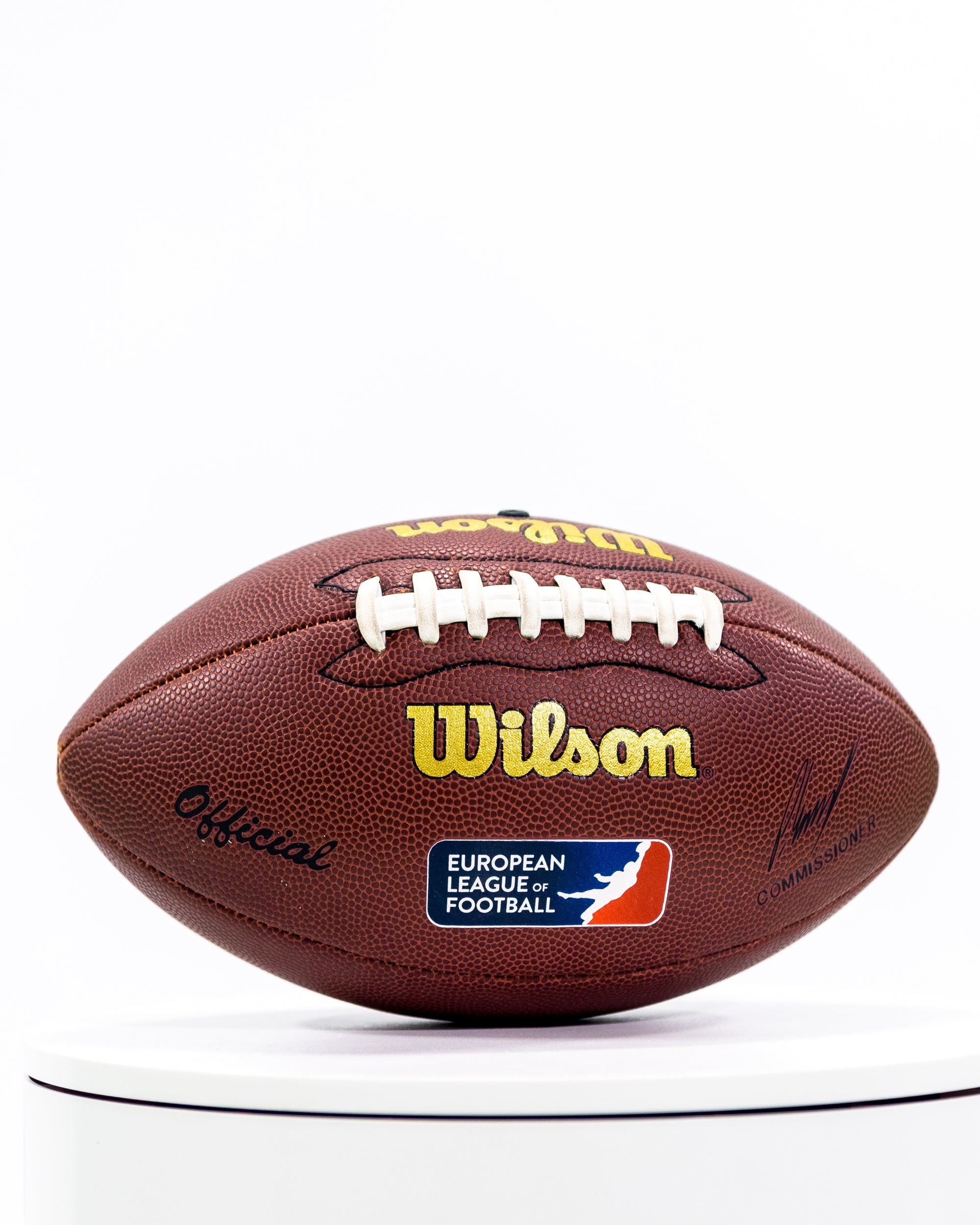 Official Wilson Replica Football - European League of Football Game Ball | Perfect for Training, Collecting & Game Day