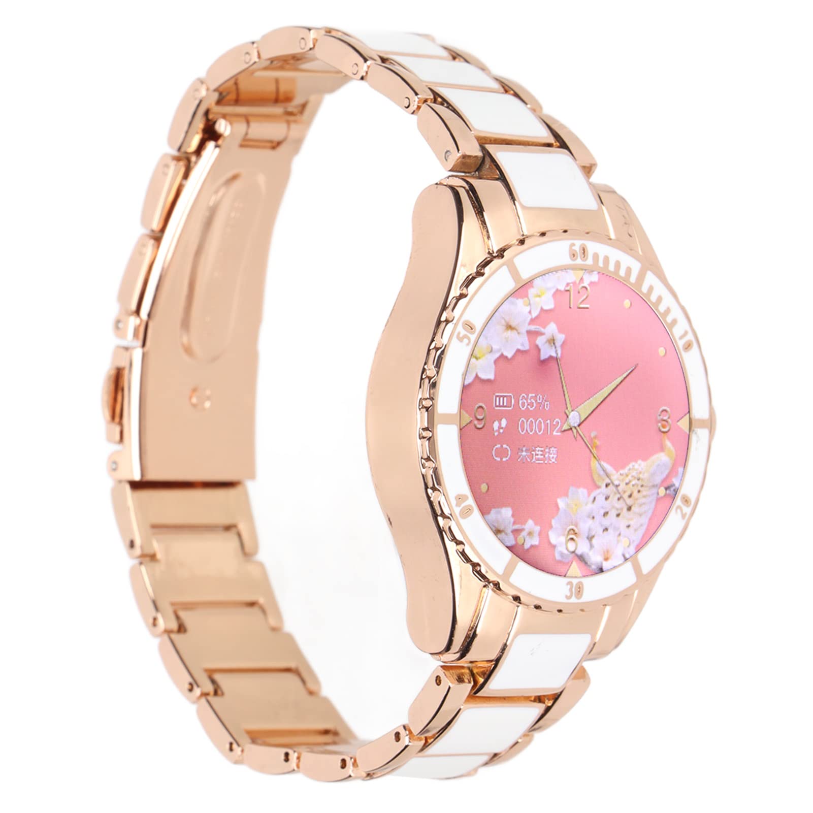 Tonsa Z73 Smart Watch for Women - Luxury Zinc Alloy Fitness Tracker with Heart Rate Monitor, Sleep Tracking & Waterproof Design - Perfect for Workouts, Office & Everyday Wear