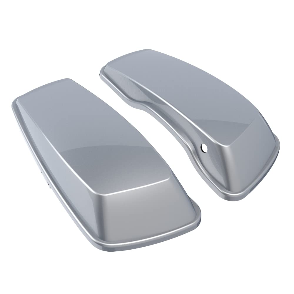 Advanblack Motorcycle Saddlebag Lids for Harley-Davidson Touring, Road Glide, Street Glide Special & Road King (2014-2023) - Durable Replacement Covers for Long Rides & Custom Bike Upgrades