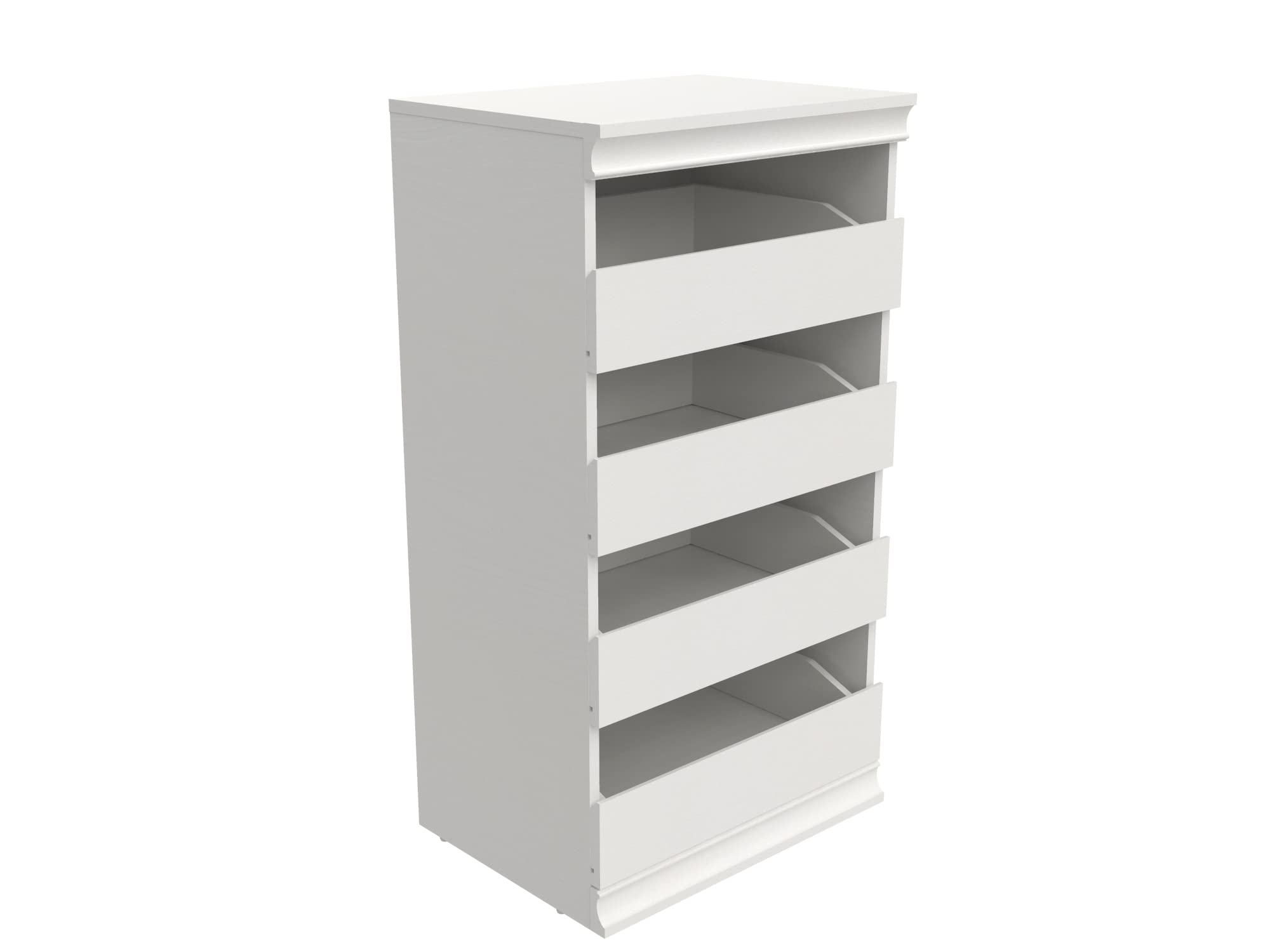 ClosetMaid 5-Shelf Modular Storage Unit with 3 Drawers - White | Space-Saving Organizer for Bedroom, Closet & Office | Easy Assembly Home Storage Solution