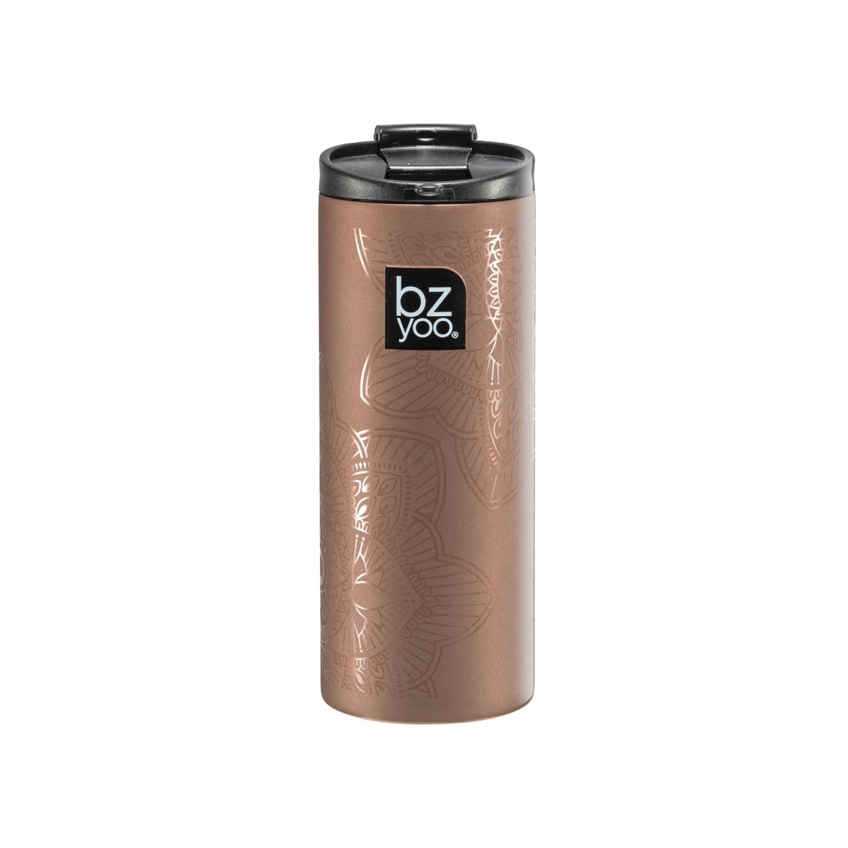 12oz Stainless Steel Vacuum Insulated Tumbler with Double Wall - Gold | Hot & Cold Drink Cup for Coffee, Tea, Smoothies | Perfect for Office, Travel, Camping & Outdoor Activities