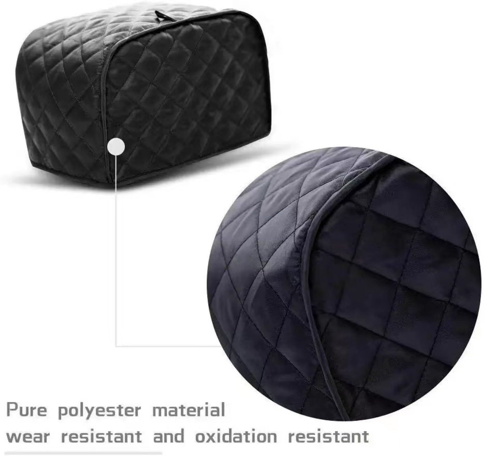 Universal 4 Slice Bread Machine Cover - Durable Kitchen Appliance Protector for Toasters & Bread Makers | Perfect for Countertop Protection & Dust Prevention in Home Kitchens