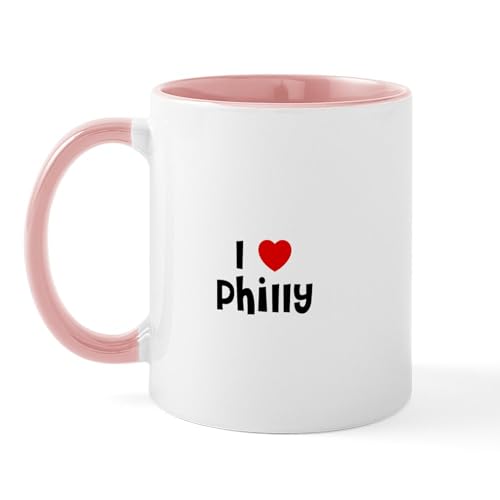 White/Pink Inside - I * Philly Mug