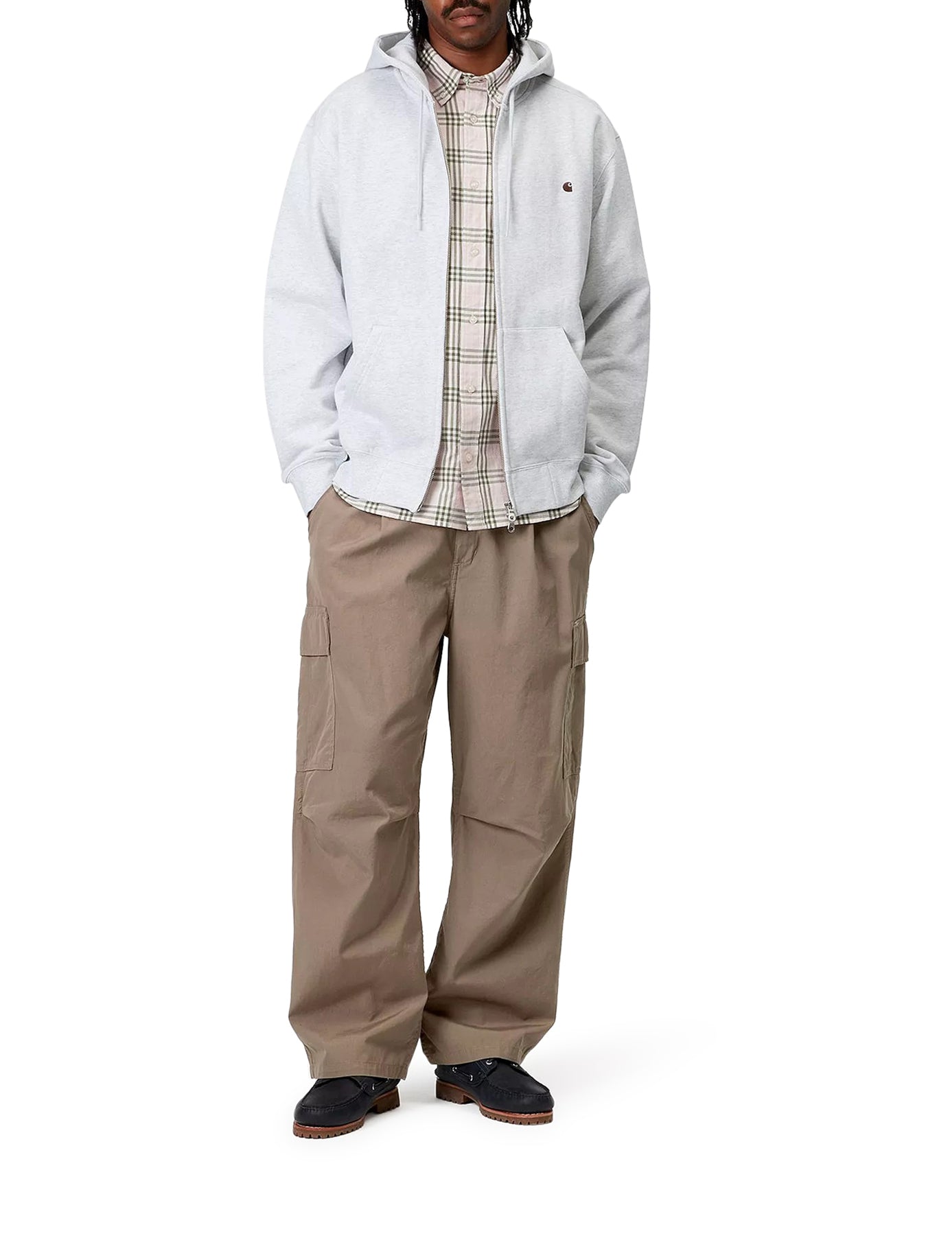 Carhartt WIP Cole Cargo Pants for Men - Nude Neutrals (I0304771YJ0200) | Durable Workwear & Streetwear | Perfect for Construction, Hiking & Urban Fashion