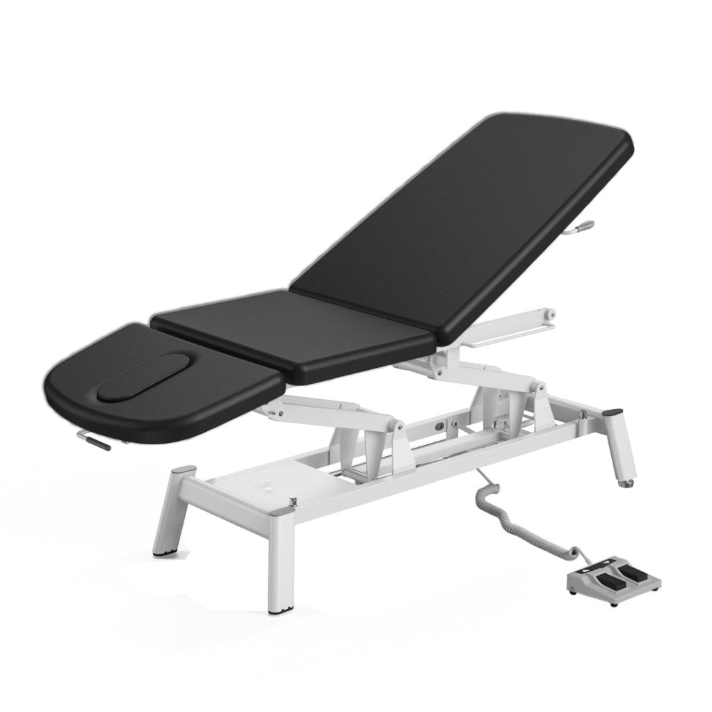 VIVANOVA® German Dewert® Motorized Adjustable Physiotherapy Chiropractic Electric Massage Table with Paper Roll Holder - Professional Medical Bed for Home & Clinic Use