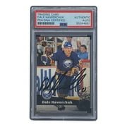 Dale Hawerchuk Autographed 1991 Pro Set #24 Buffalo Sabres Hockey Card - PSA/DNA Certified - Perfect for NHL Memorabilia Collectors & Hockey Fans Display