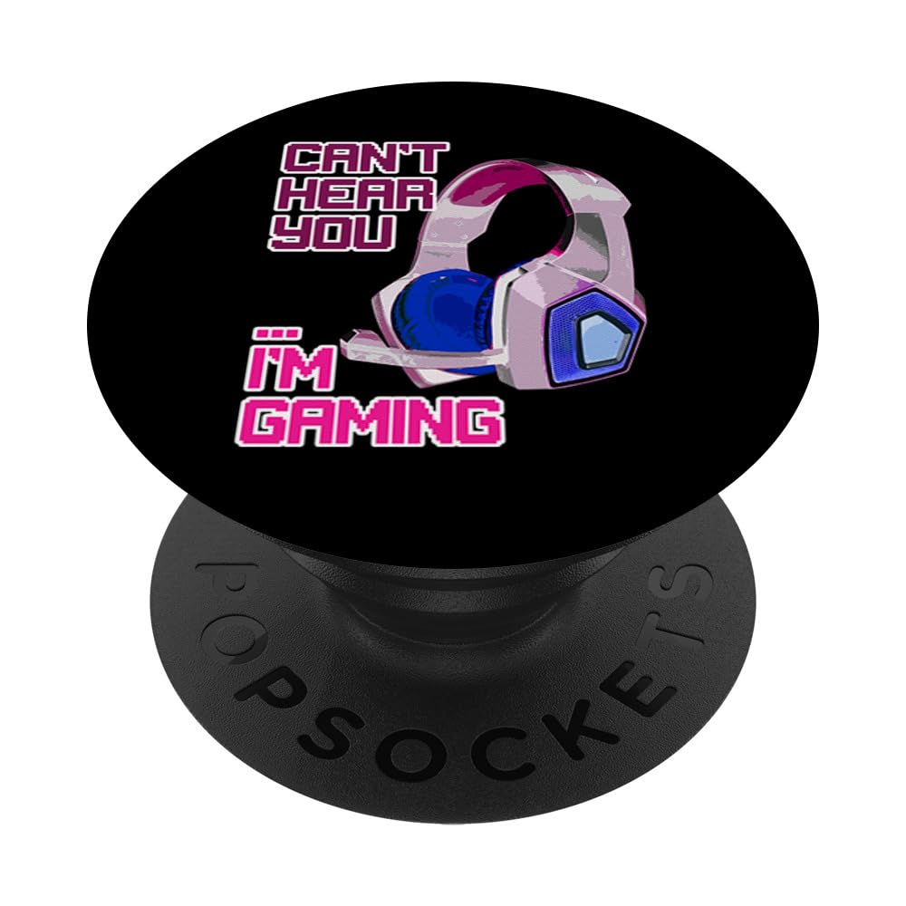 Wireless Gaming Headphones with Noise Cancellation - Cool Video Gamer Gift with Swappable PopGrip | Perfect for PC, PS5, Xbox Gaming & Online Classes