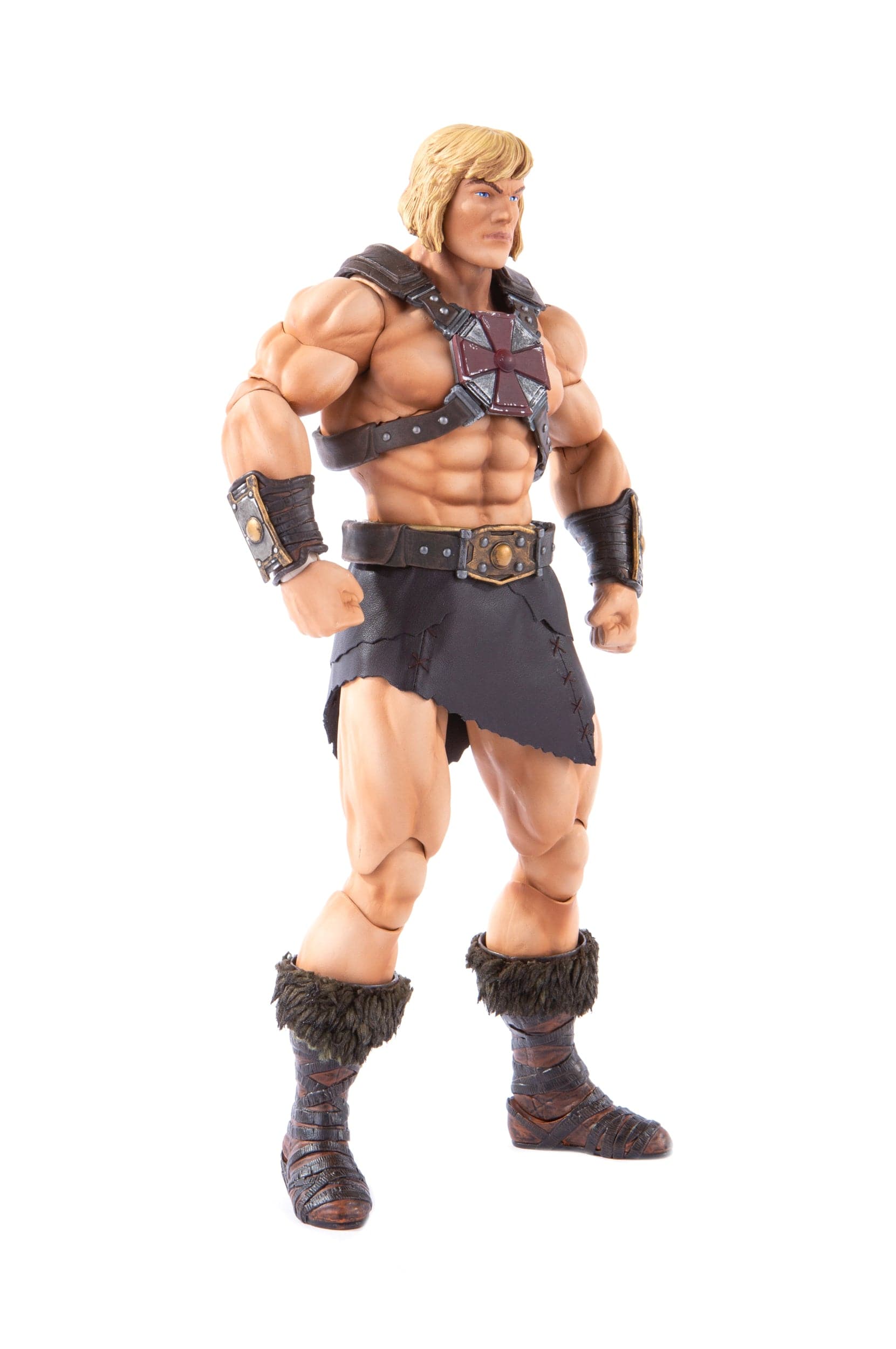 He-Man 1/6 Scale Action Figure Collectible - Masters of the Universe Classic Hero Toy for Display & Play - Perfect for Collectors, Fans, and Home Decor