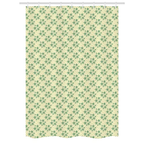 Fern Green and Beige