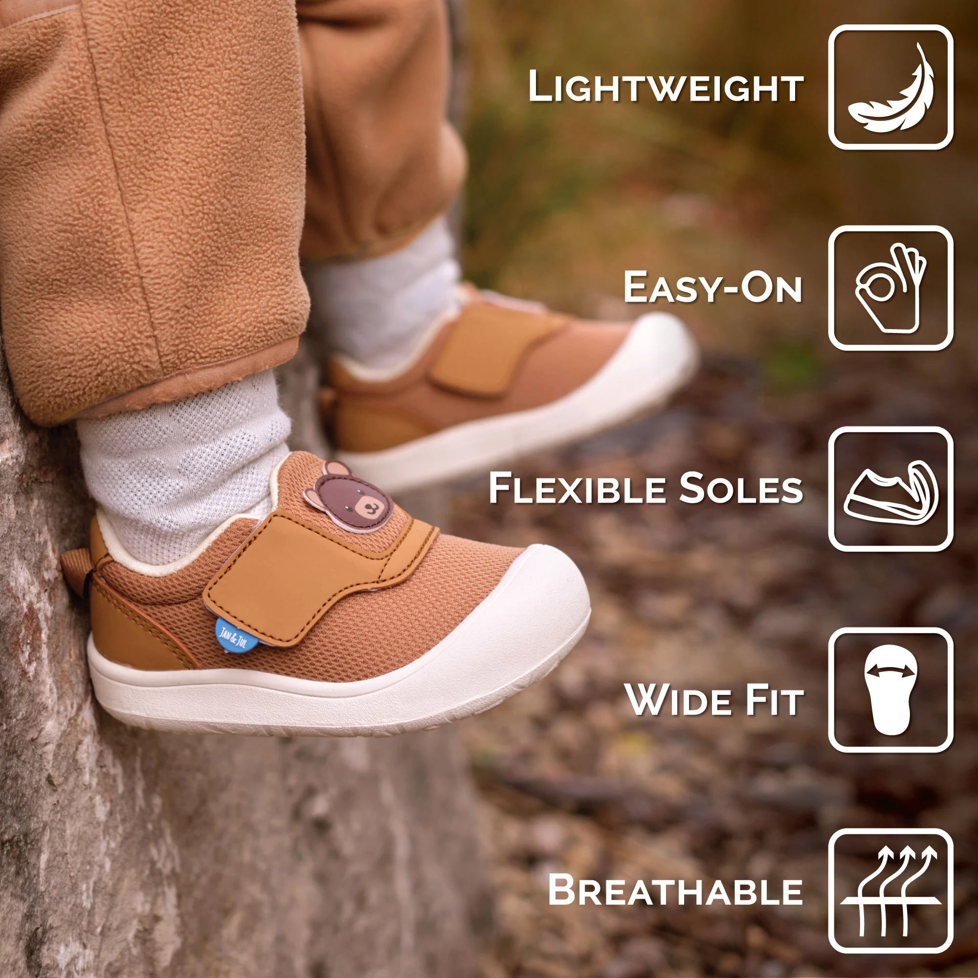 Jan & Jul Purple Daisy Mini Flyer Toddler Sneakers - Lightweight Walking Shoes for Baby Girls 12-24 Months | Perfect for Playtime, Park Outings & First Steps