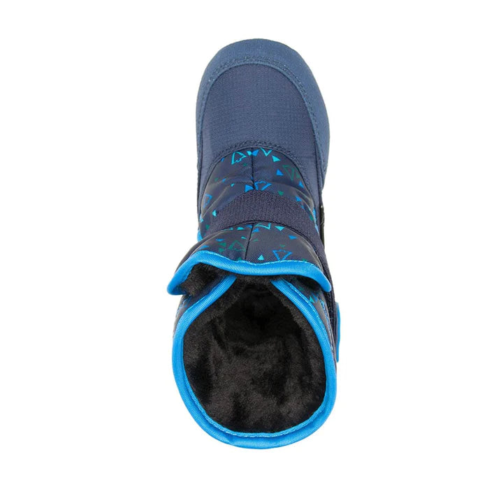 Kamik Navy Snowbee P Toddler Boot - Waterproof Winter Snow Boots for Kids, Non-Slip & Warm - Perfect for Outdoor Play, Snowy Days & Winter Adventures
