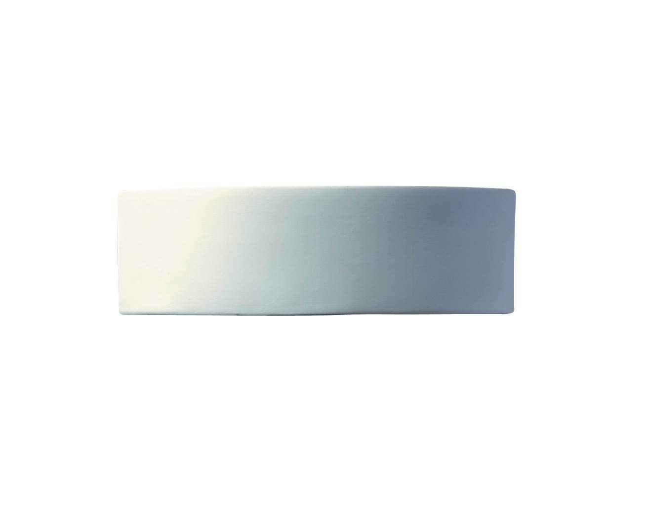 Justice Design Group Ambiance Collection 2-Light Wall Sconce - Bisque Finish | Modern Wall Lighting Fixture for Bedroom, Living Room & Hallway Decor