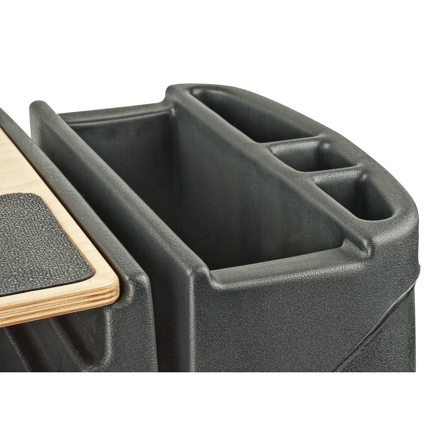 AutoExec AUE10020 GripMaster Car Desk - Premium Birch Finish Wooden Steering Wheel Tray for Laptop & Food - Perfect for Commuters, Road Trips & Office on the Go