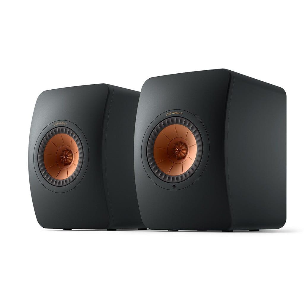 KEF LS50 Wireless II Hi-Fi Bookshelf Speakers - Premium Bluetooth Home Audio System for Music & Movies | Perfect for Living Room, Home Theater & Studio Use