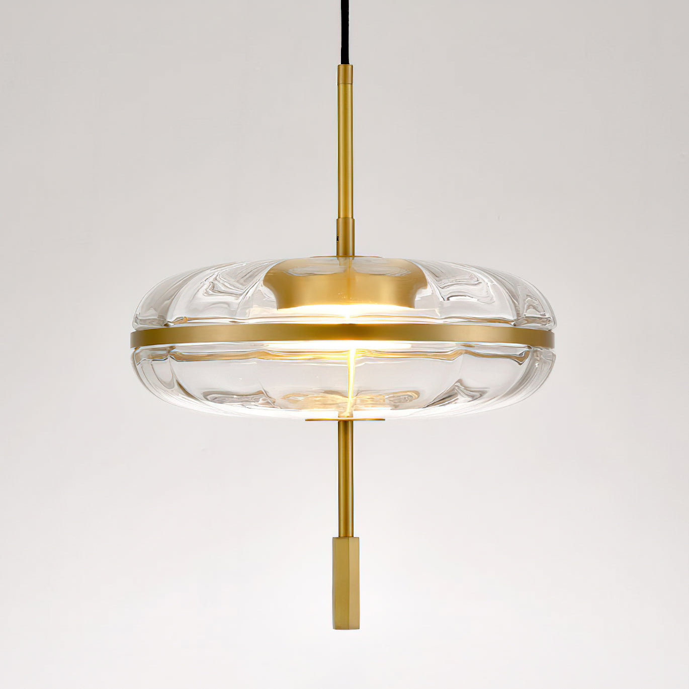 Jolie Pendant Lamp - Modern Hanging Light Fixture for Kitchen Island, Dining Room & Bedroom | Elegant Glass Ceiling Light with Adjustable Cord | Perfect for Home Decor & Interior Design